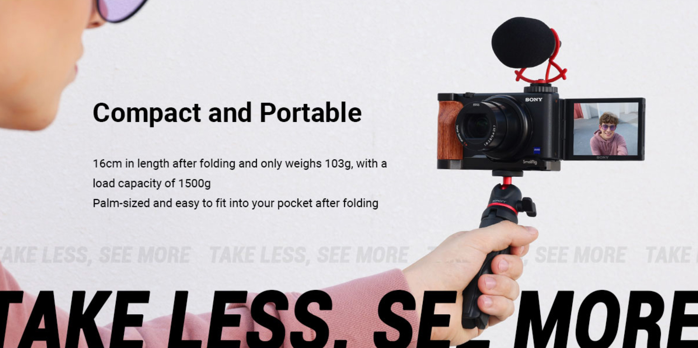 SmallRig simorr Vigor VK-50 Vlog Kit (3510)