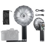 Godox Lux Master je inspirisan dizajnom starih Graflex 3 Cell bliceva, Godox Lux Master donosi moderne funkcije poput bezicnog okidanja, TTL-a, touchscreena