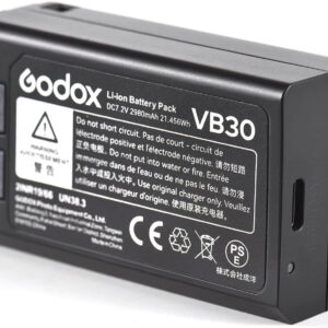 Godox VB30 baterija je izdržljiva i snažna baterija koja pruža superiorne performanse za korisnike Godox bliceva V1 Pro